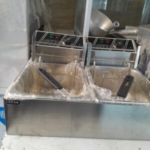 سرخکن برقی رومیزی  دو لگنه